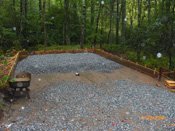 spread gravel base