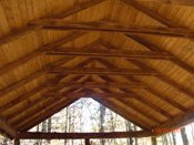 wood ceiling