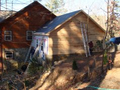 log siding