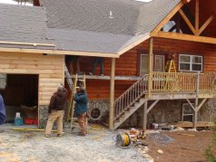 connecting porch roof