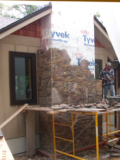 tennessee stack stone chimney